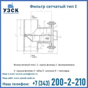 Фильтр сетчатый ФС по Т-ММ-11-2003 в Иваново