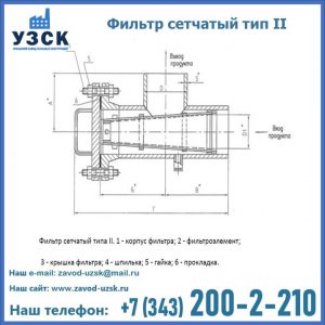 Фильтр сетчатый ФС по Т-ММ-11-2003 в Иваново