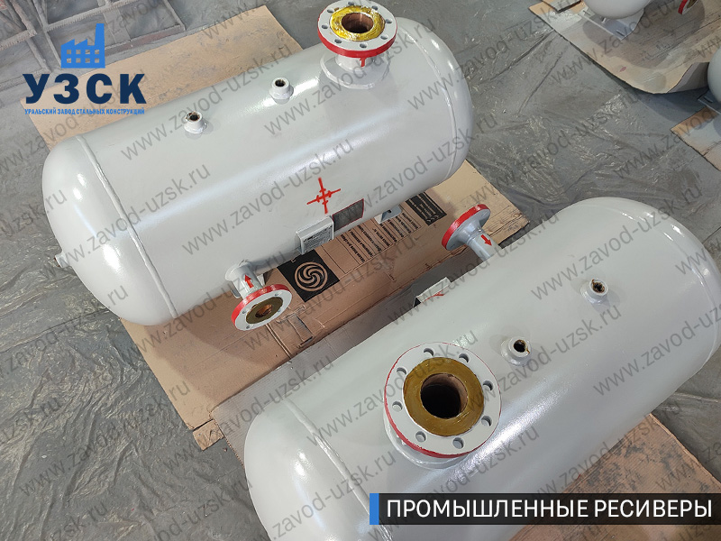фотография промышленных ресиверовдля газа Иваново